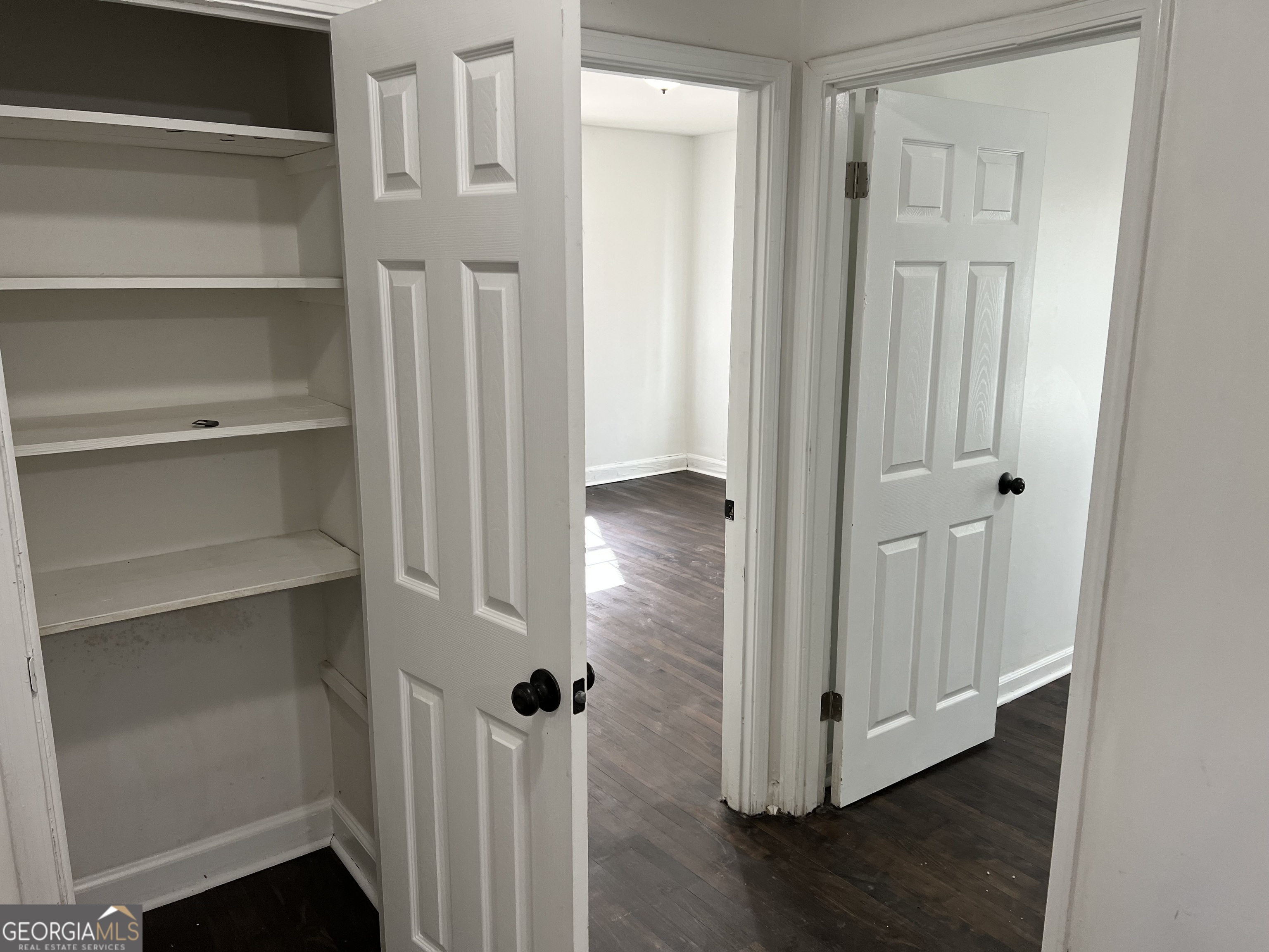2158 Beecher Road Southwest, Unit A Atlanta, GA 30311 - Photo 15 of 20 a view of a hallway with wooden floor and entryway