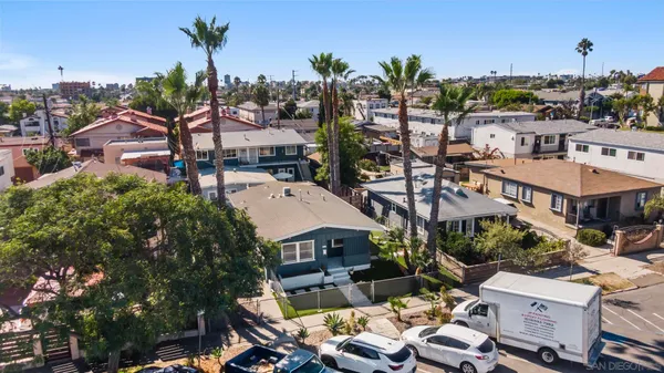 a picture of houses with outdoor space
