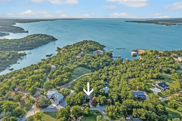 a view of a lake with a lake