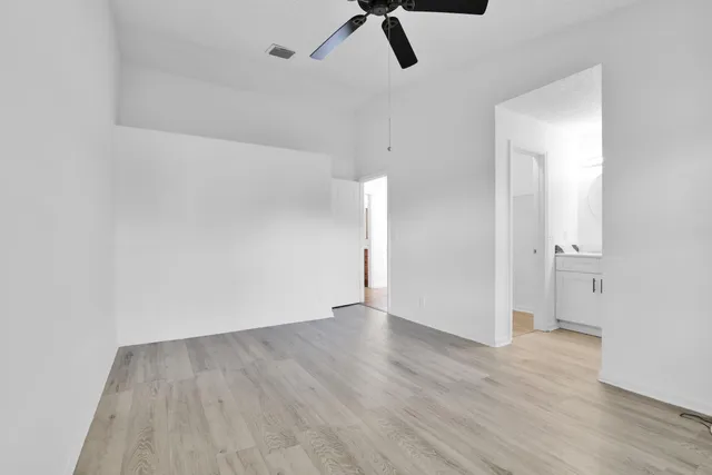 wooden floor in an empty room