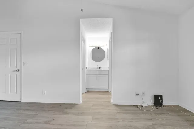 a view of a storage & utility room in a house