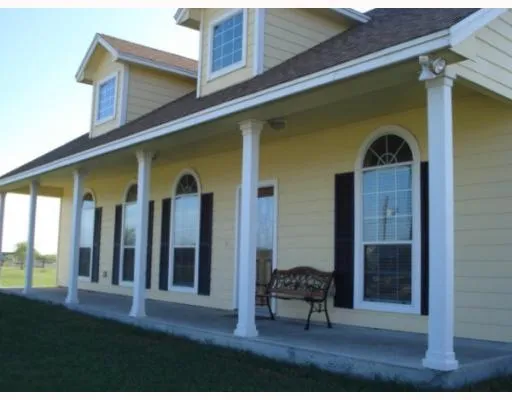 a view of a door of the house