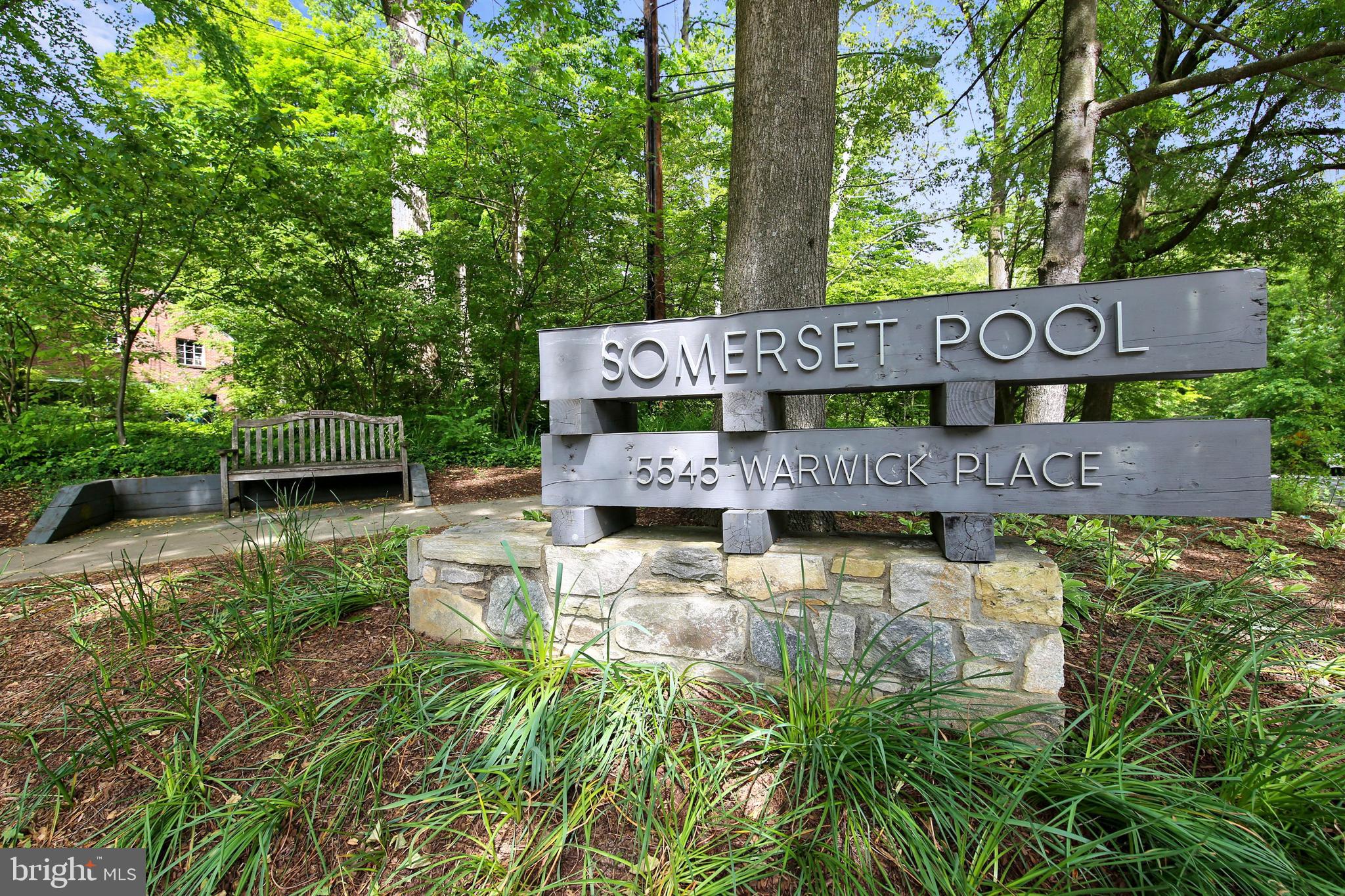 5505 Uppingham Street Chevy Chase, MD 20815 - Photo 27 of 28 Town of Somerset Pool