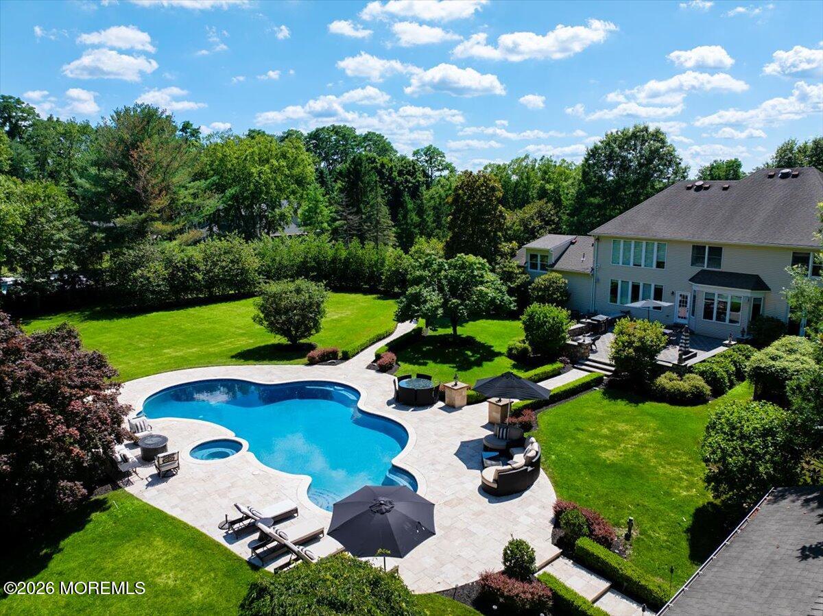 422 Everett Road Lincroft, NJ 07738 - Photo 71 of 92 70-Aerial