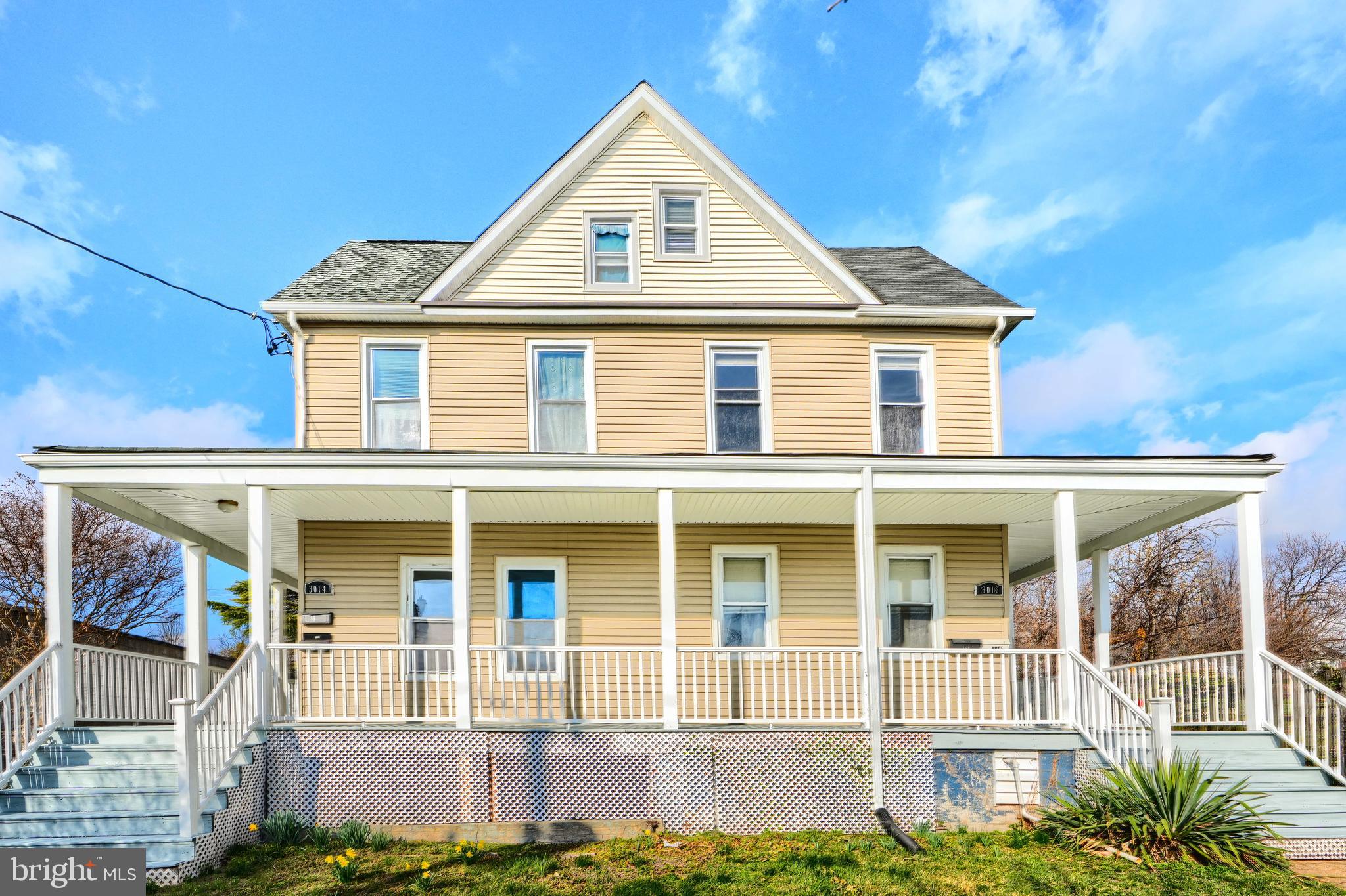 3014 Hamilton Avenue, Unit 1 Baltimore, MD 21214 - Photo 2 of 36 front view of a house