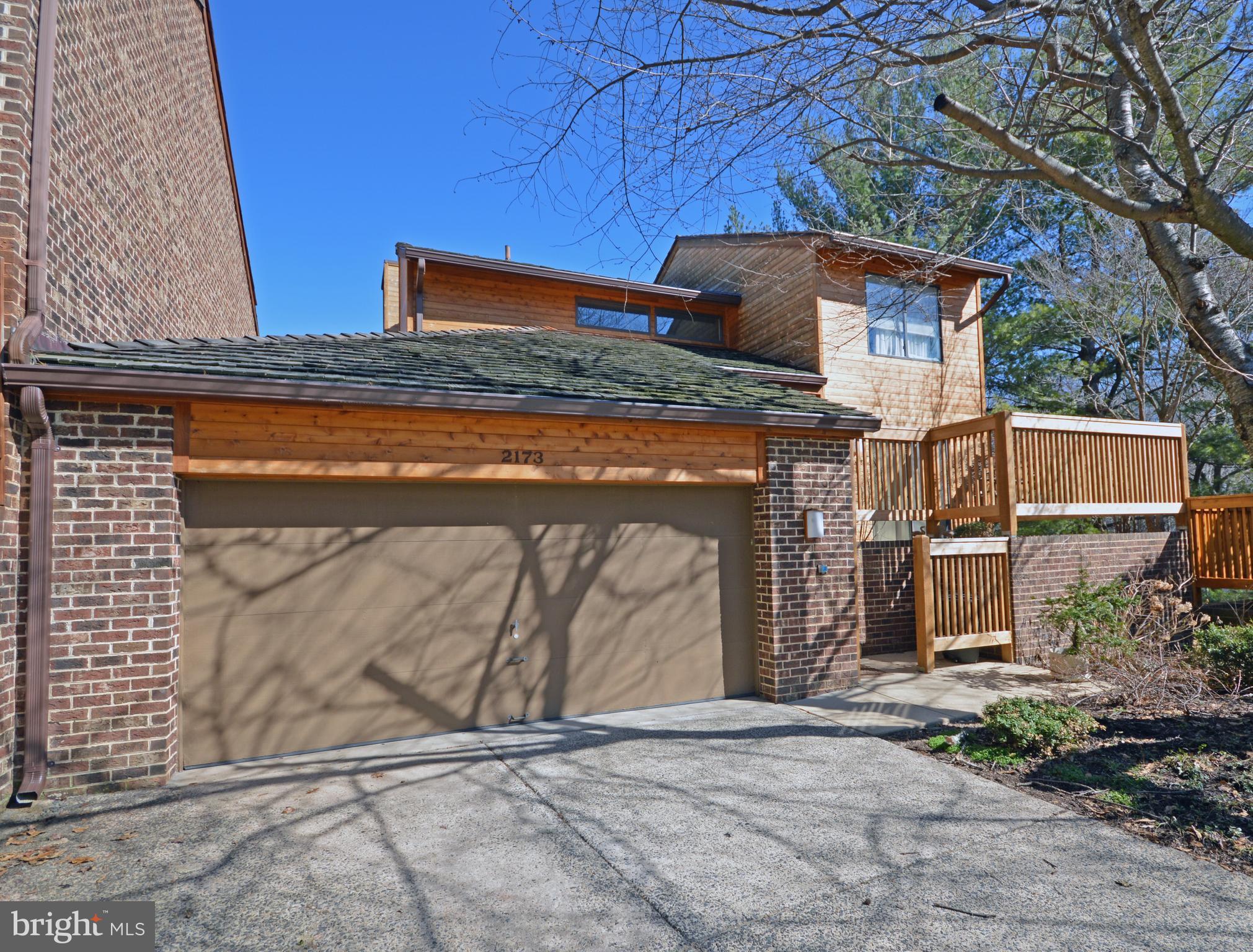 2173 Cabots Point Lane Reston, VA 20191 - Photo 1 of 2 Two car garage and recently updated exterior.