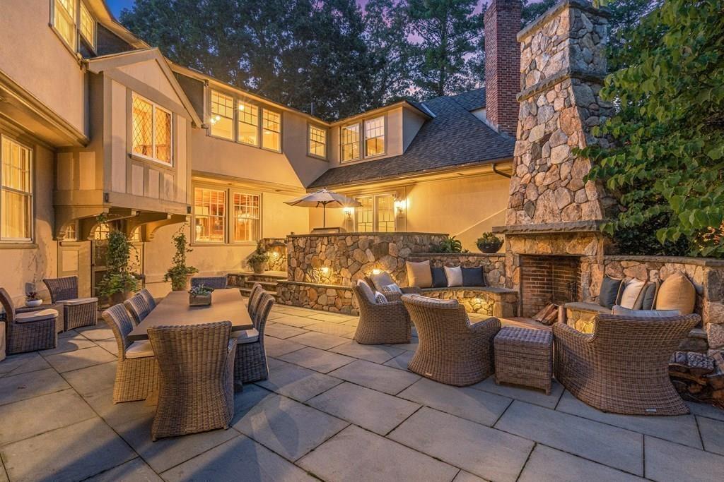 62-66 Temple Road Wellesley, MA 02482 - Photo 32 of 36 a view of a patio with couches and potted plants