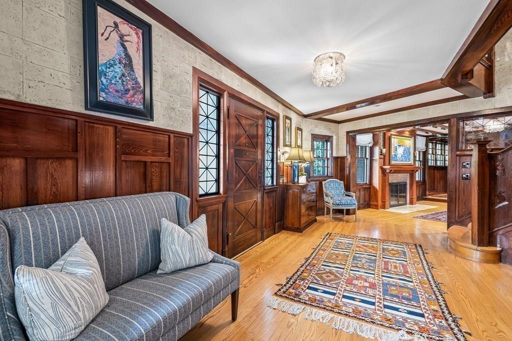62-66 Temple Road Wellesley, MA 02482 - Photo 9 of 36 a living room with furniture and a large window