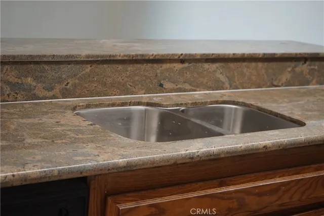 a close view of sink and tap