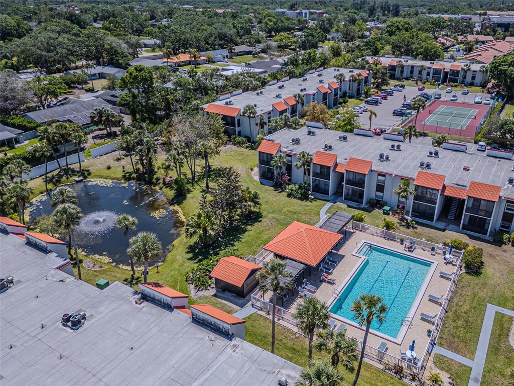 3281 South Beneva Road, Unit 202 Sarasota, FL 34232 - Photo 26 of 26 an aerial view of a city