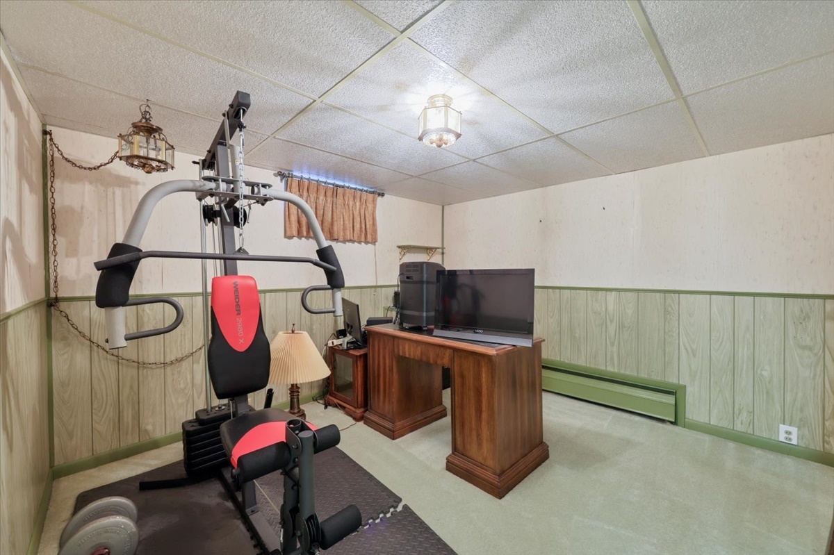 12 Circle Drive Decatur, IL 62521 - Photo 23 of 35 a view of a room with gym equipment