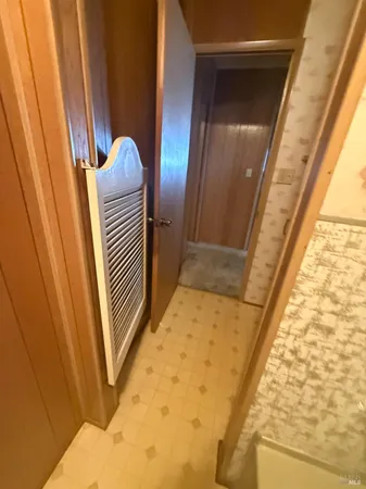 a view of a door