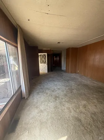 a view of empty room