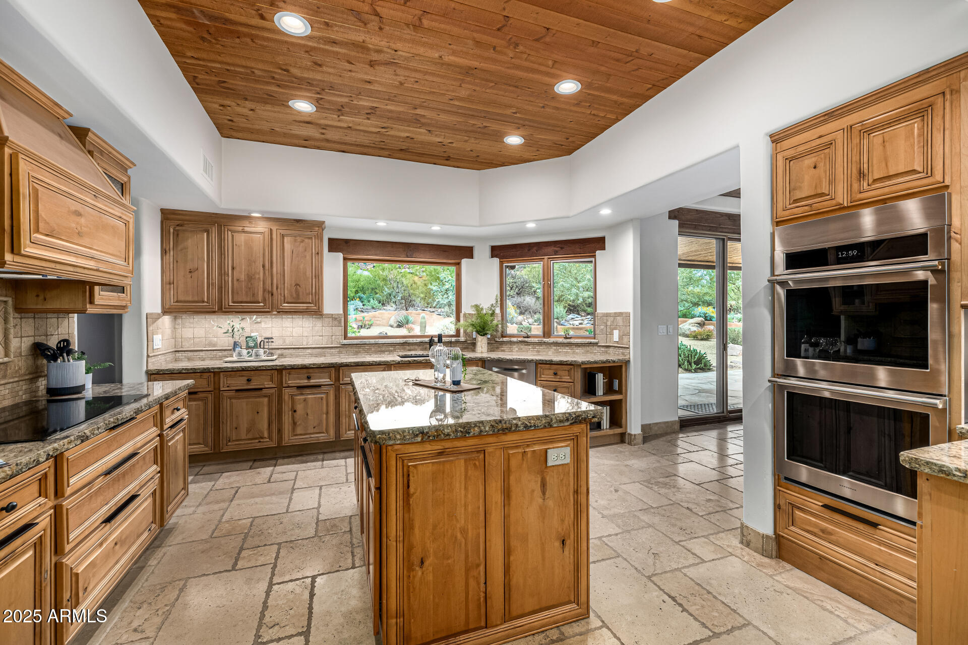 34877 North Ridgeway Drive Carefree, AZ 85377 - Photo 22 of 55 Stainless Appliances T&G Wood Ceilings