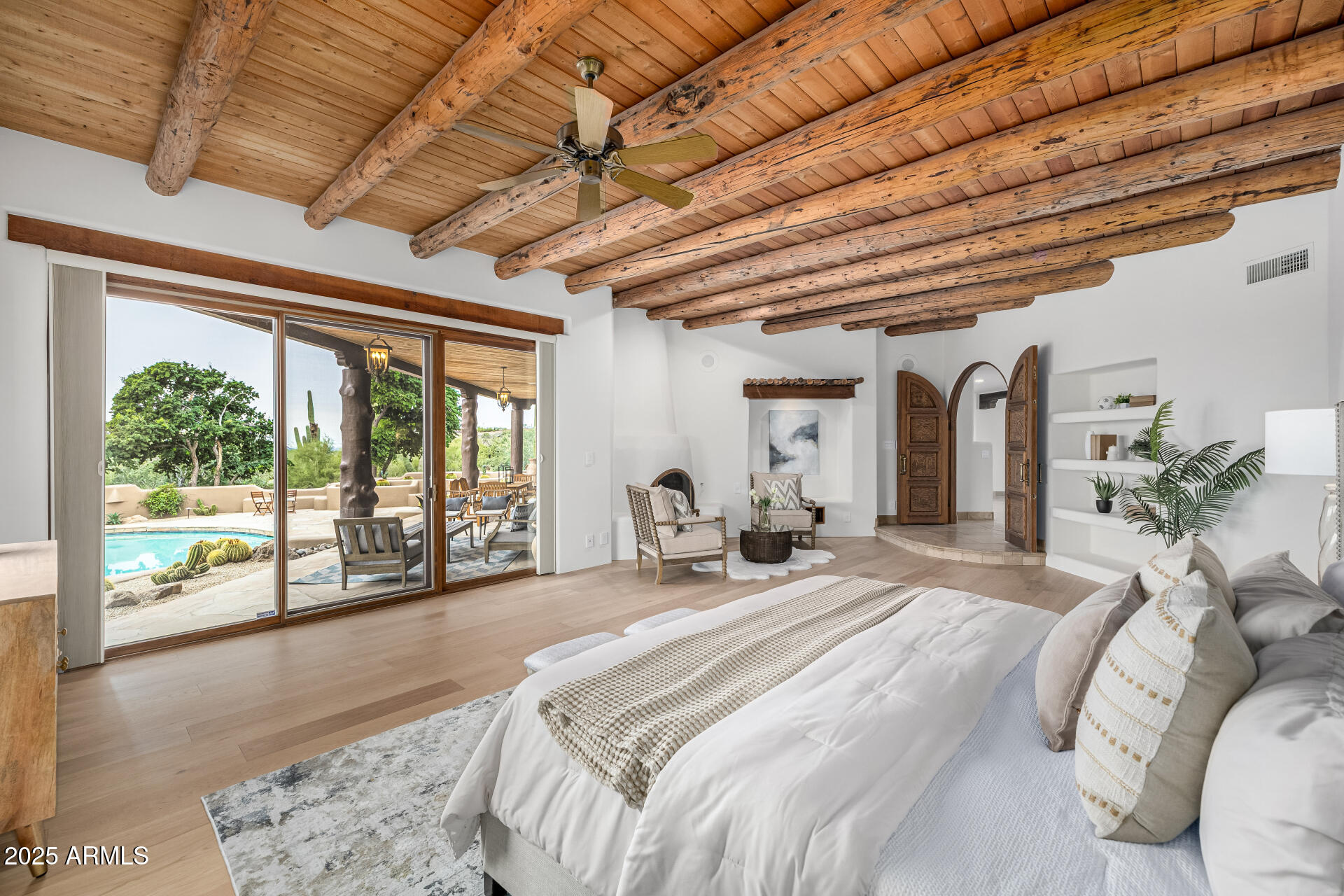 34877 North Ridgeway Drive Carefree, AZ 85377 - Photo 27 of 55 Covered Patio & Backyard Access