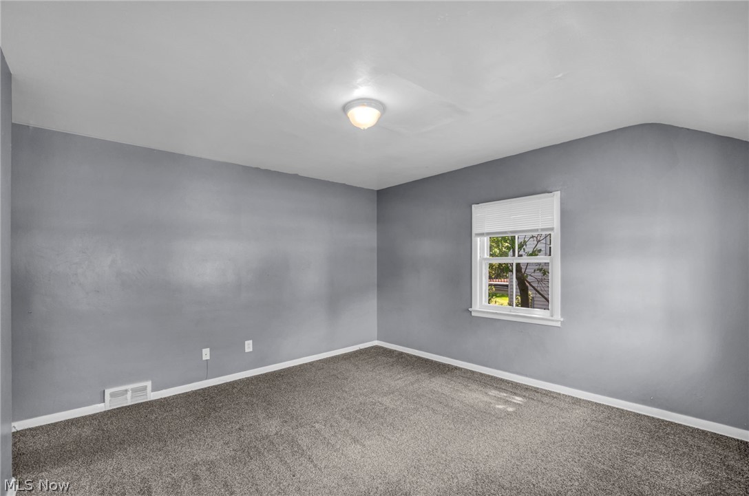 2313 North Taylor Road Cleveland Heights, OH 44112 - Photo 19 of 32 Carpeted room featuring light gray walls, white baseboards, and a white ceiling