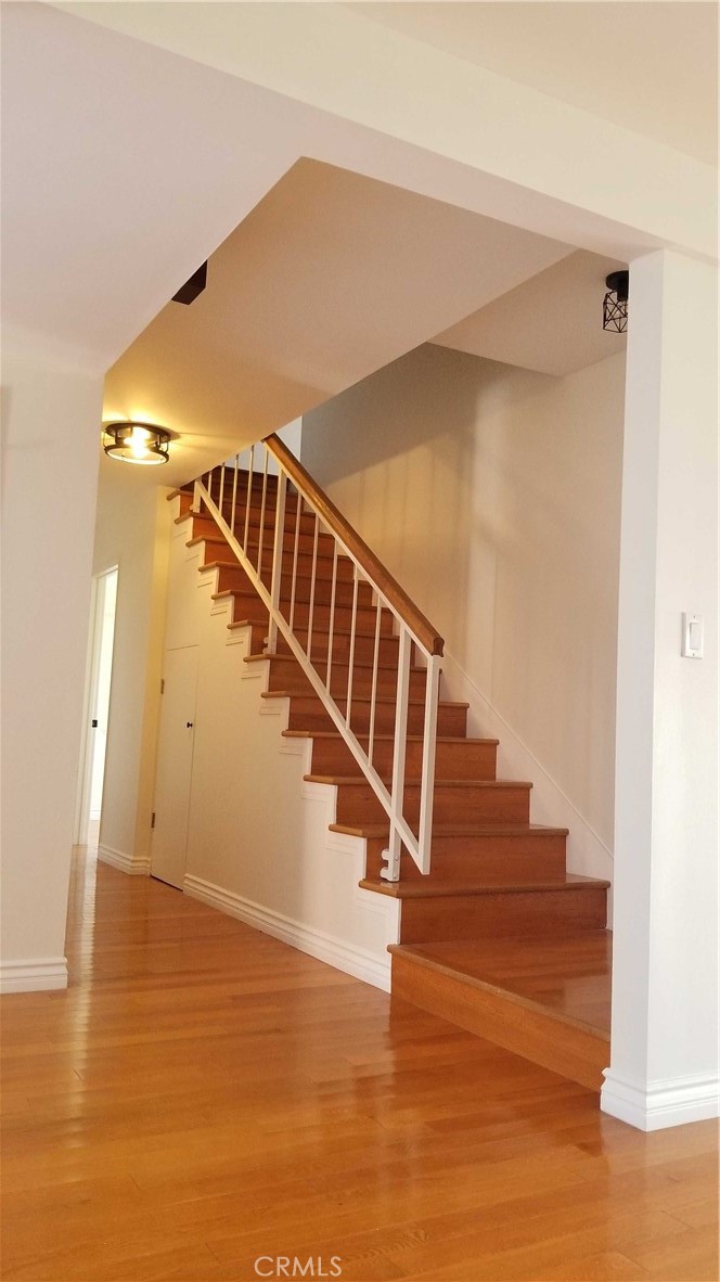 28012 Seashell Way Rancho Palos Verdes, CA 90275 - Photo 14 of 20 a view of entryway and hall with wooden floor