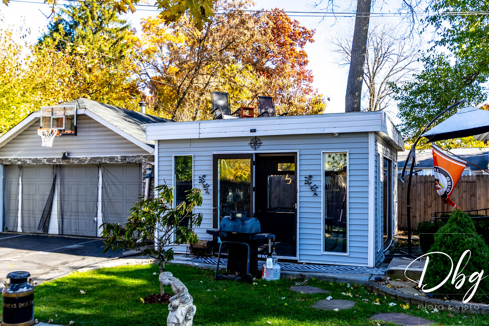 20862 West Genoa Avenue Lake Villa, IL 60046 - Photo 4 of 32 a view of a house with brick walls and a yard with plants
