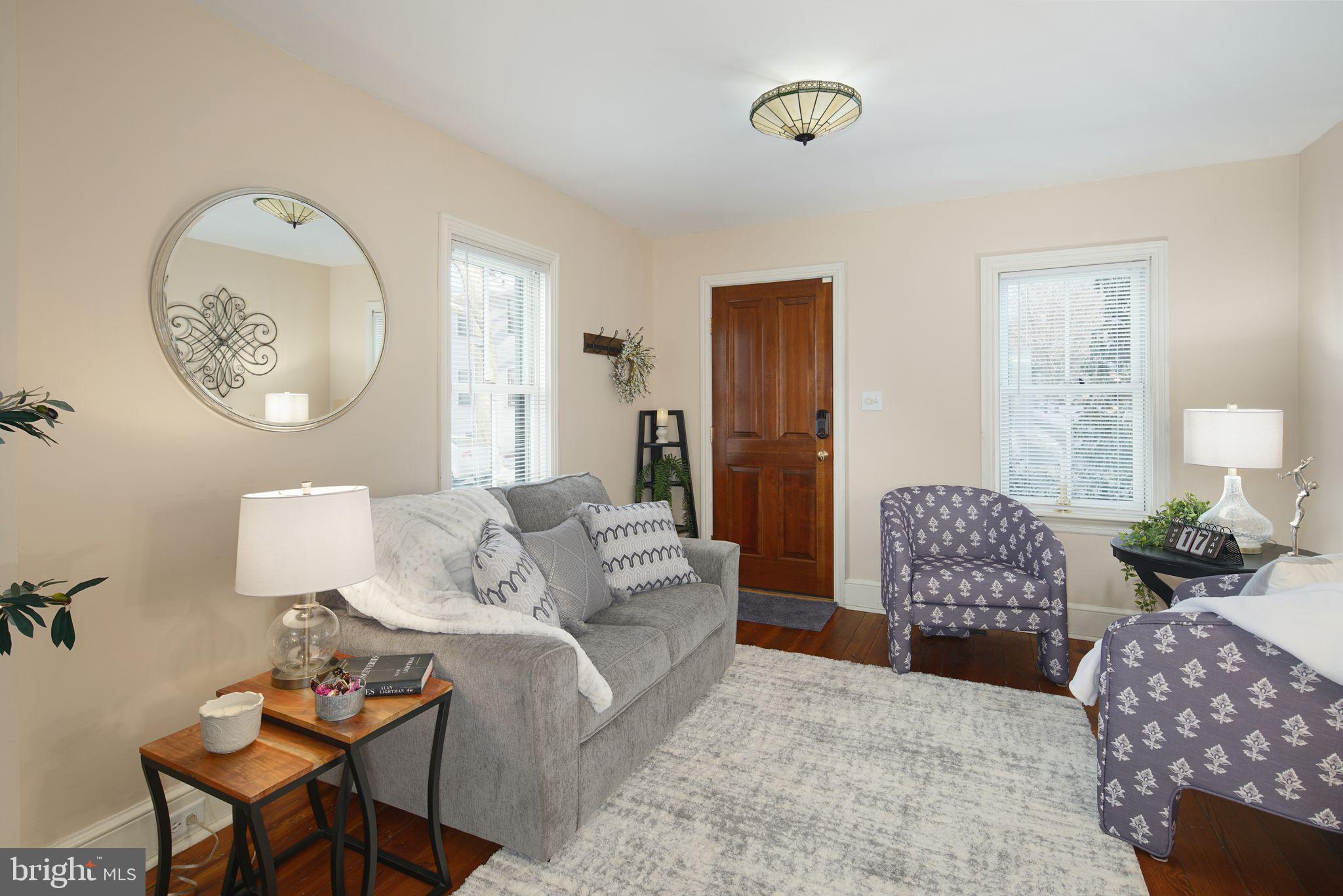269 Lake Street Haddonfield, NJ 08033 - Photo 6 of 34 Living room, original wood flooring