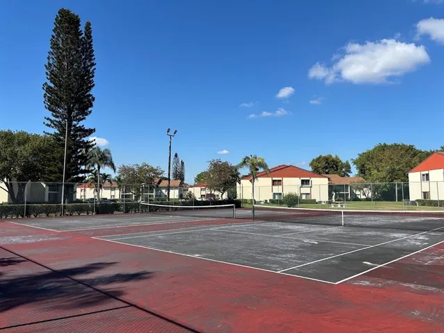 a outdoor view of a building with a street