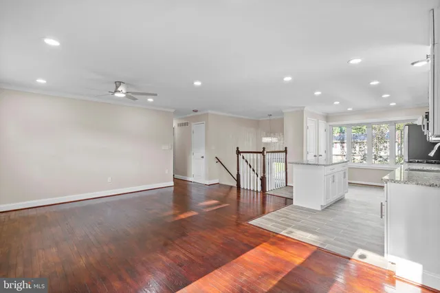 a view of an entryway with a glass door