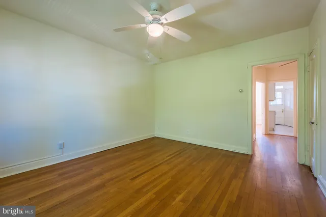 wooden floor in an empty room
