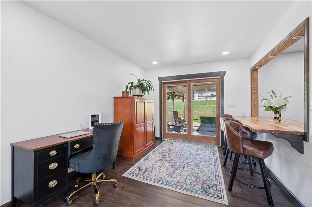 269 Boltz Road Cowansville, PA 16218 - Photo 11 of 38 a view of a workspace with furniture and a window