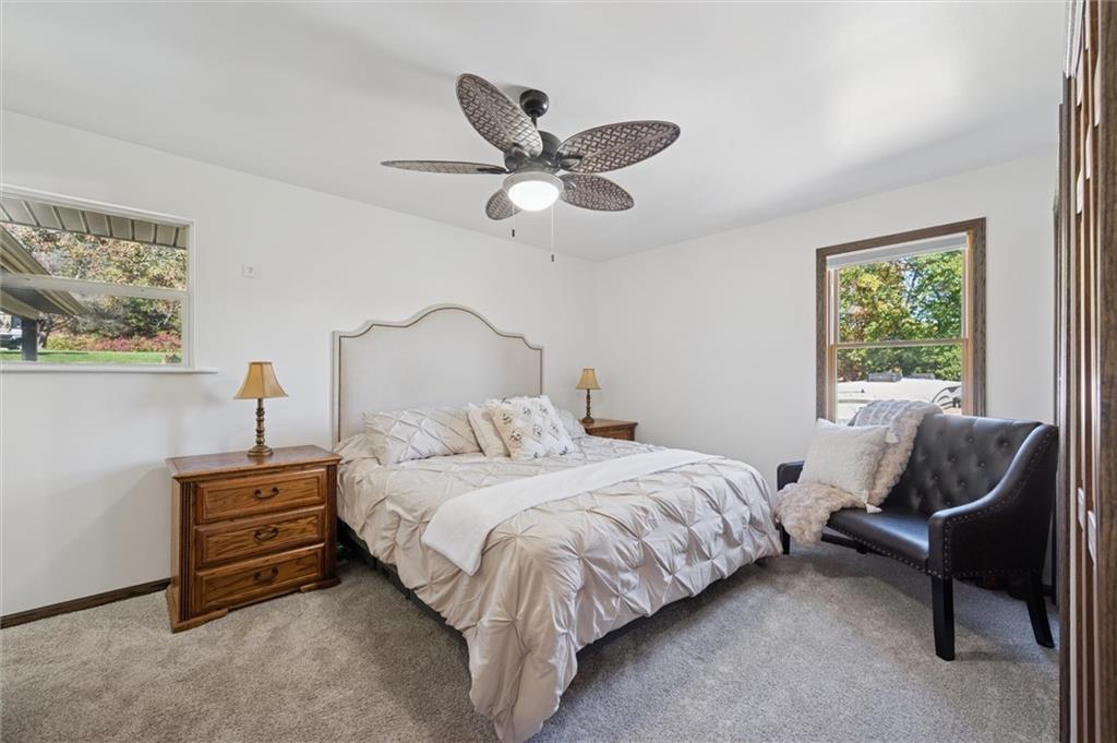 269 Boltz Road Cowansville, PA 16218 - Photo 19 of 38 a bedroom with a bed and a couch