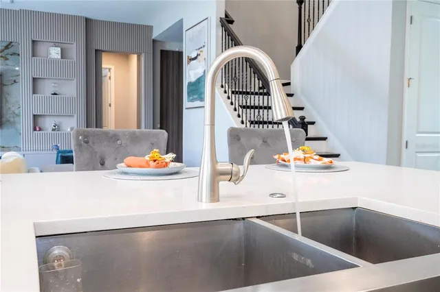 a bedroom with furniture and a couch