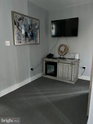 a view of a wooden door