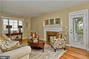 6001 Conway Road Bethesda, MD 20817 - Photo 8 of 21 LIVING ROOM W/ FIREPLACE