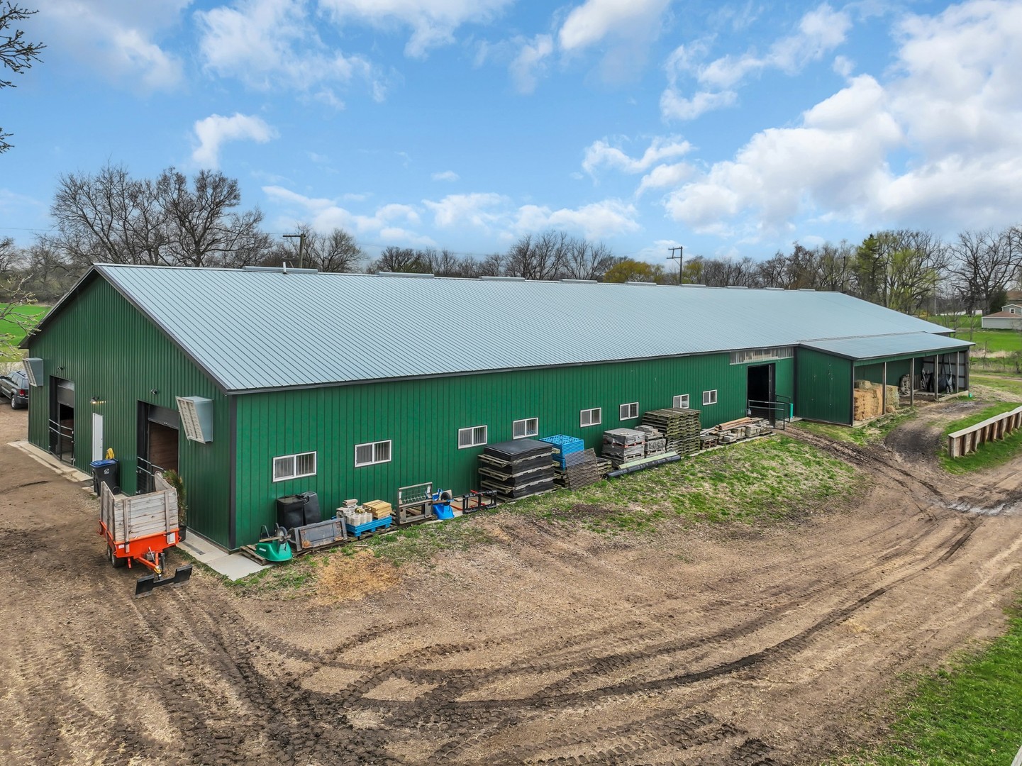 12216 Pleasant Valley Road Woodstock, IL 60098 - Photo 17 of 48 an aerial view of a house