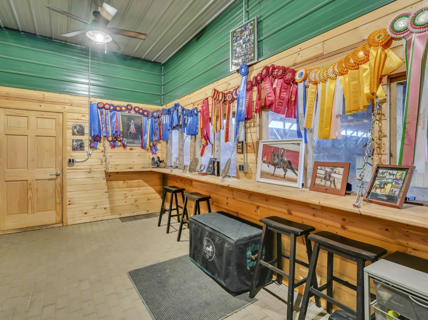 12216 Pleasant Valley Road Woodstock, IL 60098 - Photo 33 of 48 a view of an outdoor kitchen