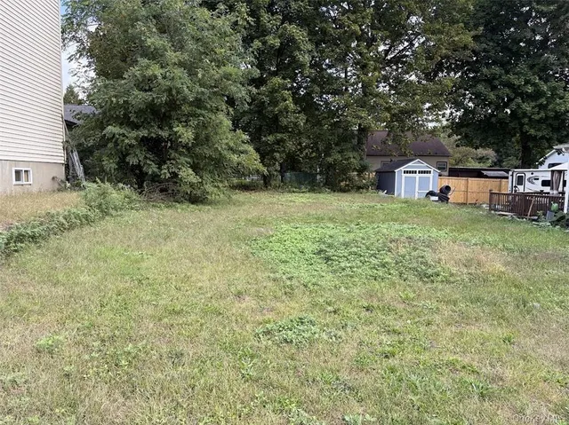a house with trees in front of it