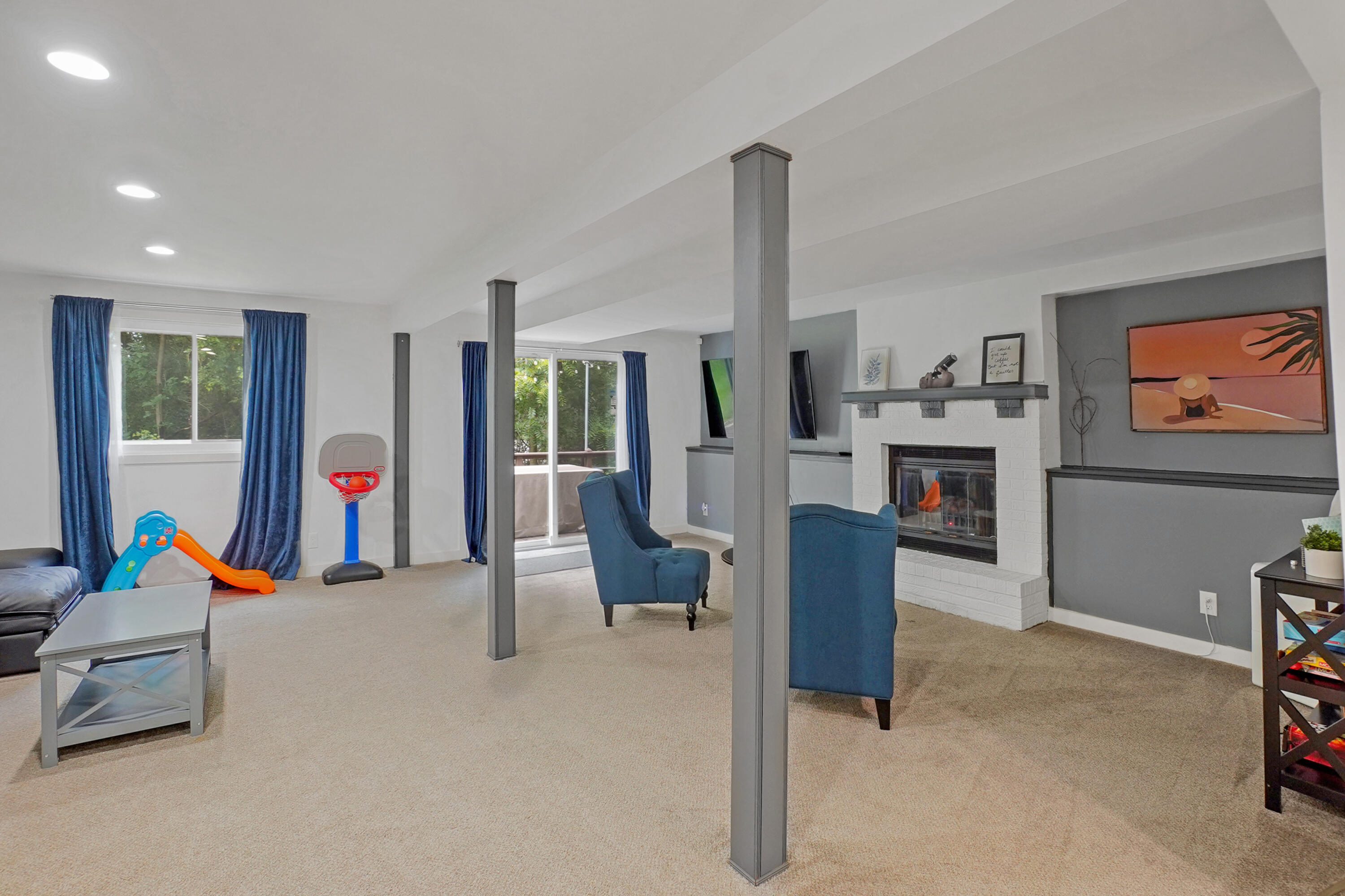 2966 Deerpath Road Lyons, WI 53147 - Photo 18 of 29 Lower Family Room