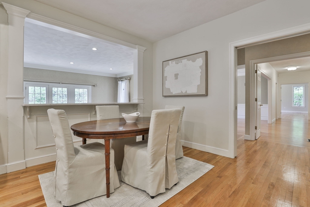 5 Stanton Circle Boxford, MA 01921 - Photo 15 of 42 a view of a dining room with furniture and wooden floor