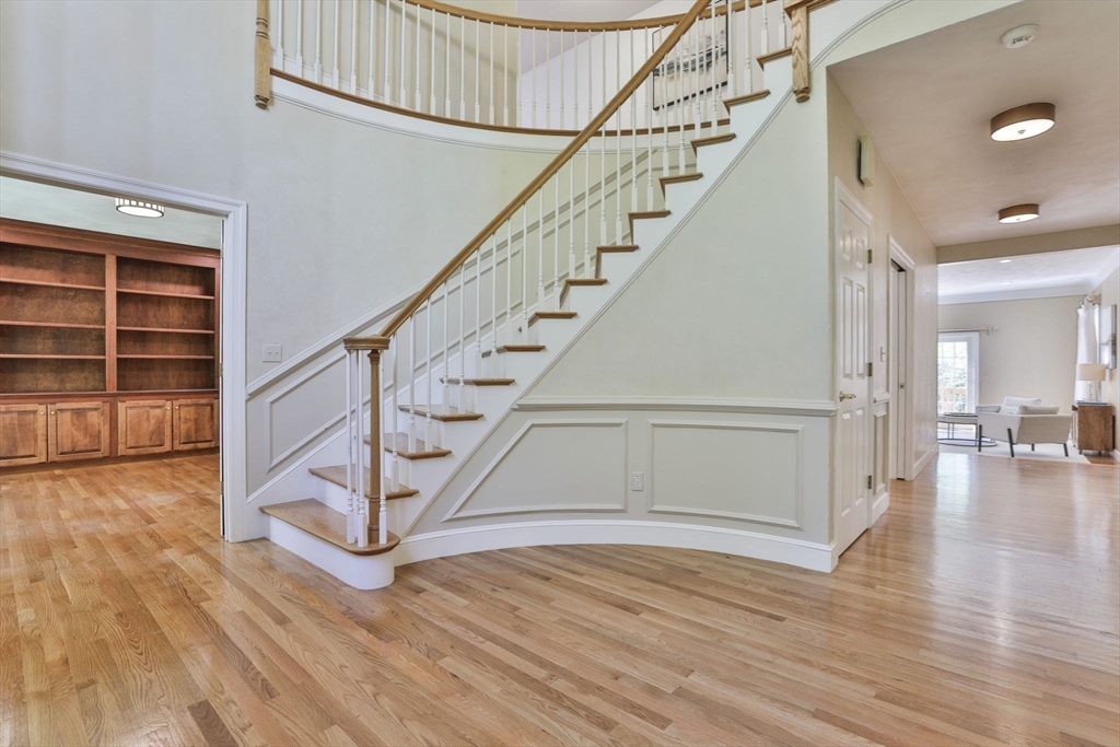 5 Stanton Circle Boxford, MA 01921 - Photo 21 of 42 a view of entryway and hall with wooden floor