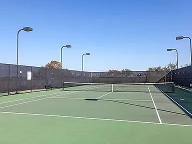 a view of a tennis court