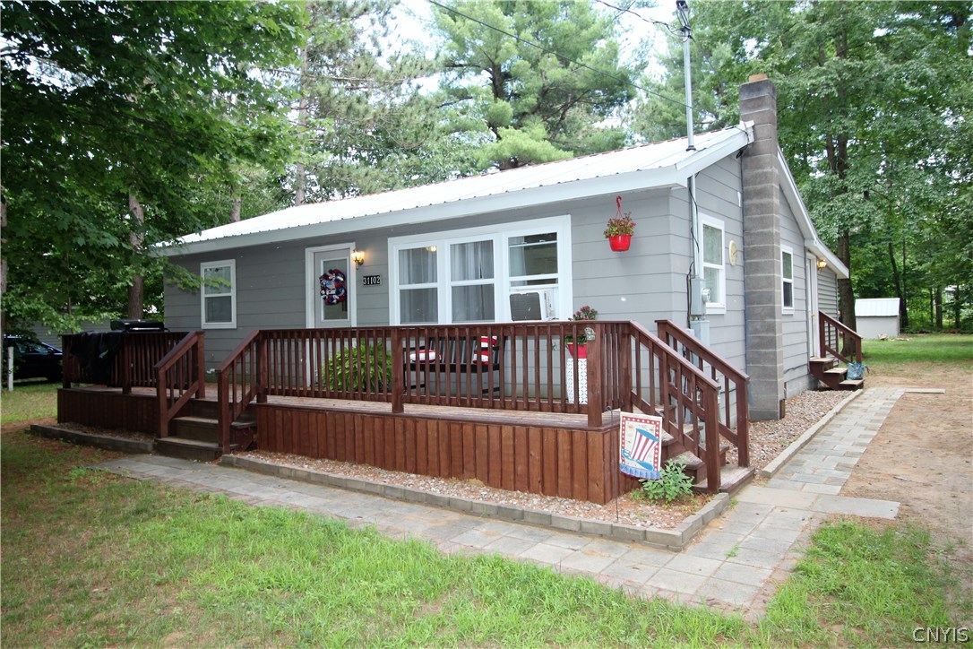 31102 Burnup Road Rutland, NY 13612 - Photo 1 of 1 Exterior front. Newer windows, metal roof.