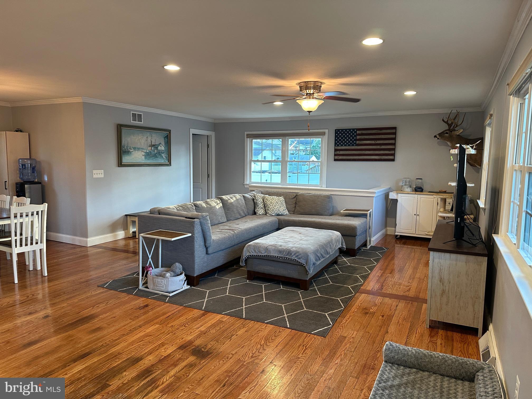 231 Inlet Drive Pasadena, MD 21122 - Photo 3 of 38 Open Concept w/ceiling fan, recessed Lights