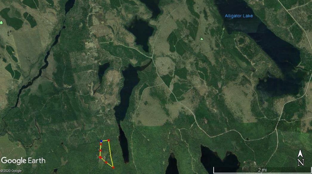 Off Great Pond Road Aurora, ME 04408 - Photo 1 of 9 aerial map distant