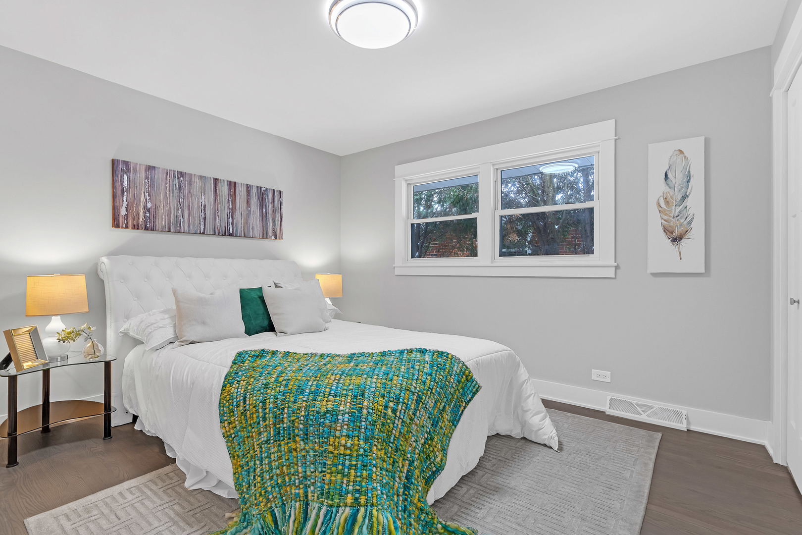 1814 Oakton Street Park Ridge, IL 60068 - Photo 14 of 30 a bedroom with a bed and a window