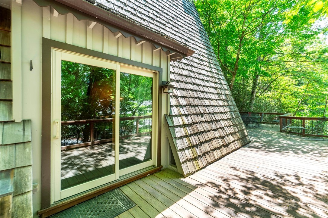 268 Cherry Drive Boone, NC 28607 - Photo 24 of 29 a view of outdoor space and deck
