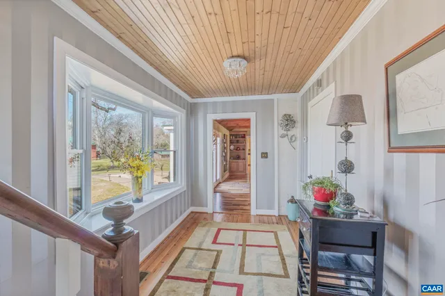 a very nice looking room with a large window