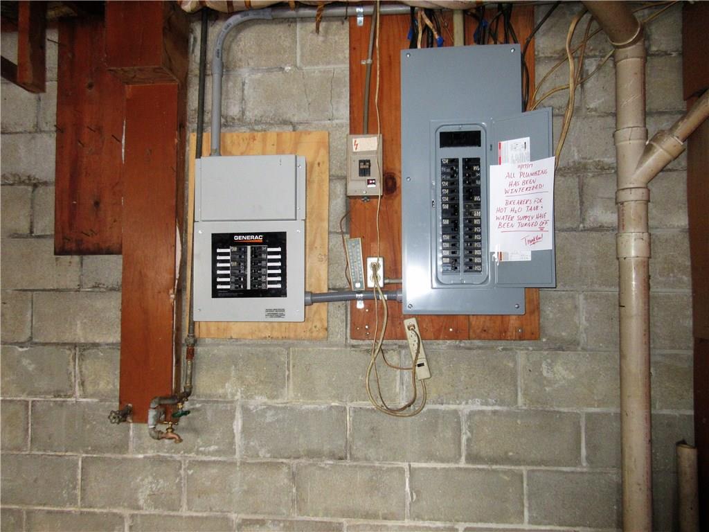 3598 Hadley Road Clarks Mills, PA 16114 - Photo 17 of 25 Breaker box and generator box.