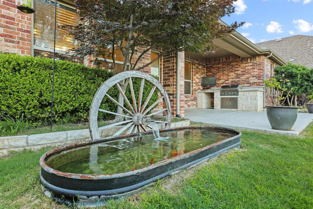 3500 Jersey Road Melissa, TX 75454 - Photo 35 of 40 a swimming pool with outdoor seating and yard