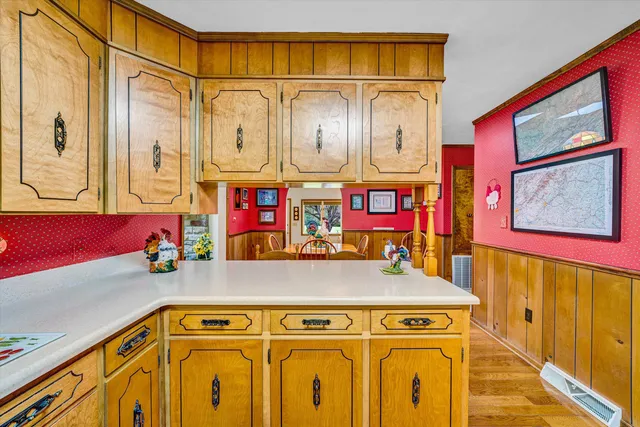 a bedroom with furniture and a couch