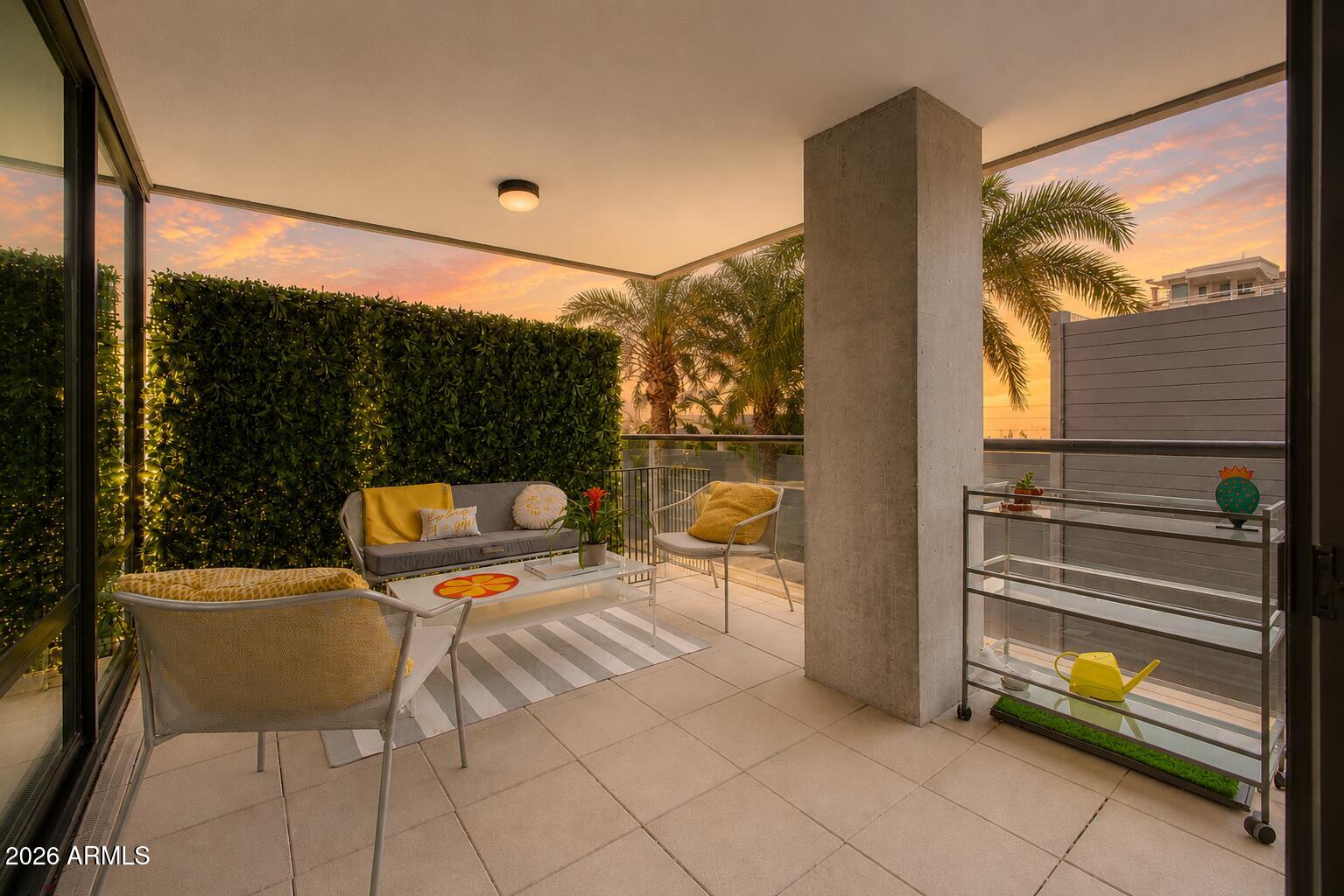 4808 North 24th Street, Unit 426 Phoenix, AZ 85016 - Photo 17 of 27 Balcony