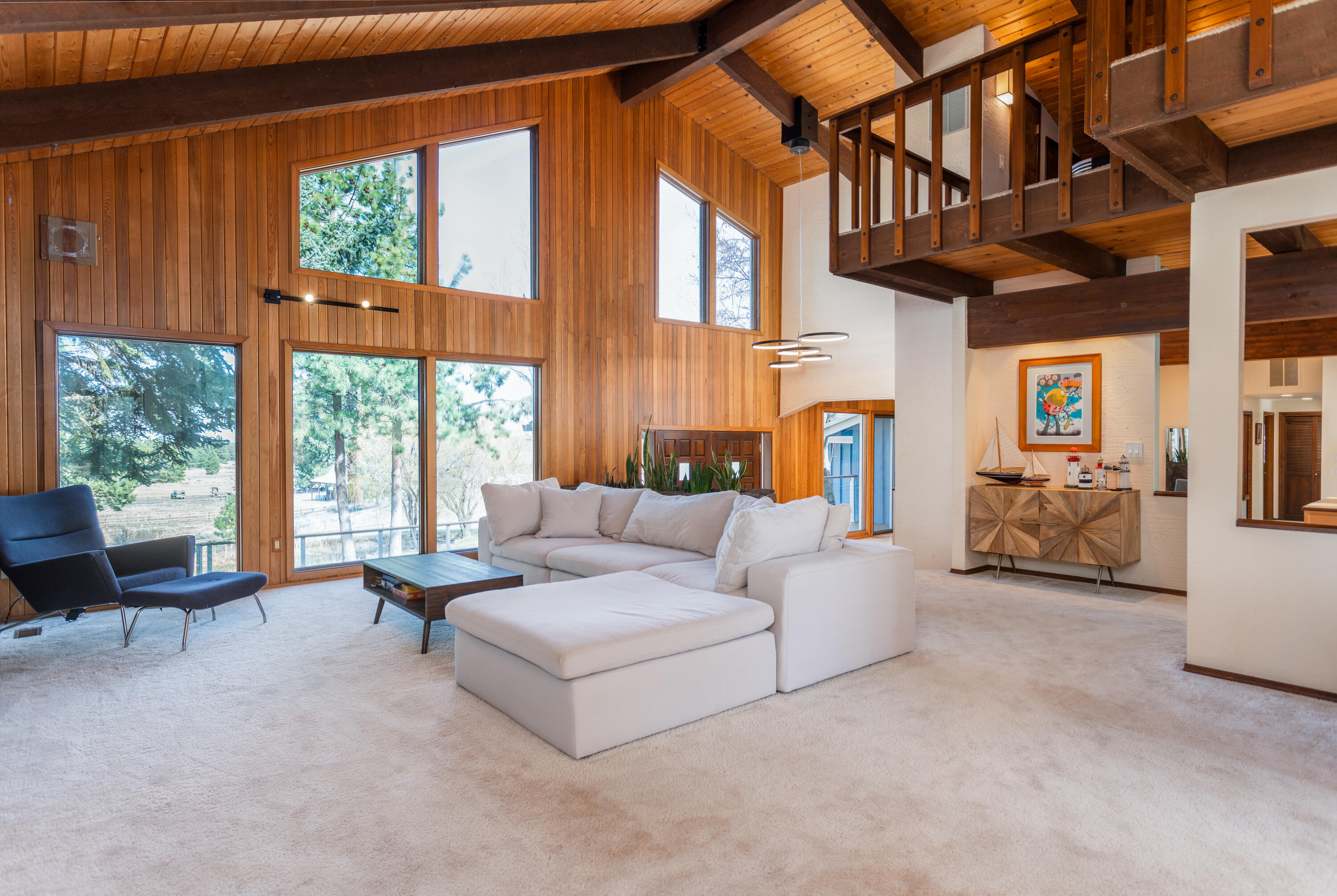 60400 Woodside Road Bend, OR 97702 - Photo 6 of 42 Beautiful views out every window. No window coverings needed.