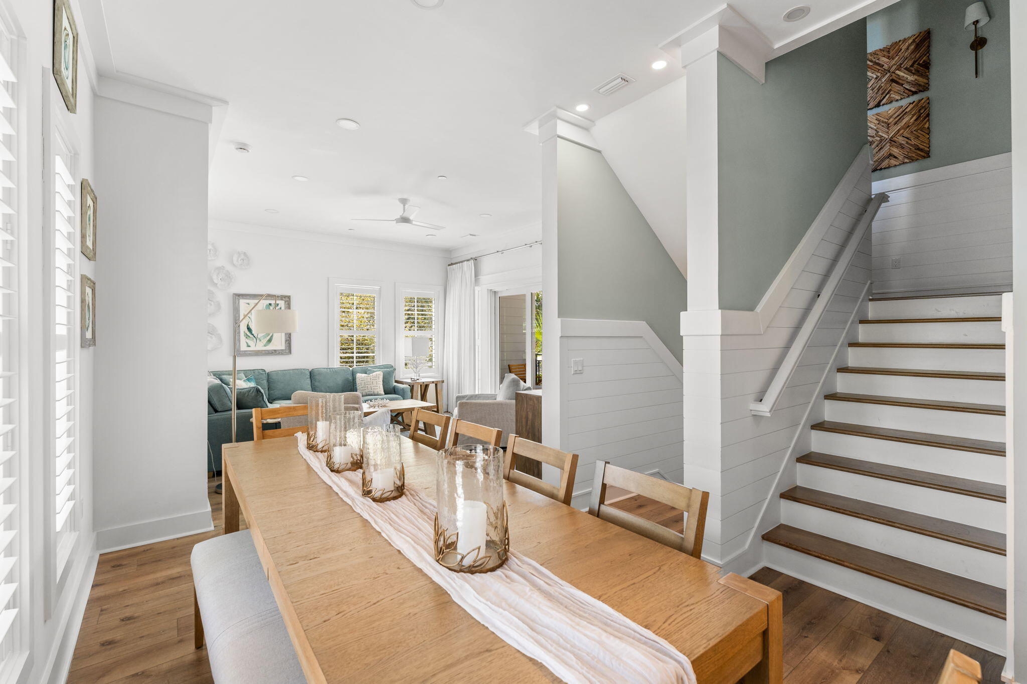 413 Henderson Cottage Way Destin, FL 32541 - Photo 13 of 48 a living room with furniture and wooden floor